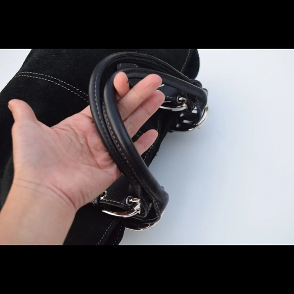 Tignanello suede tote bag - Picture 5 of 8